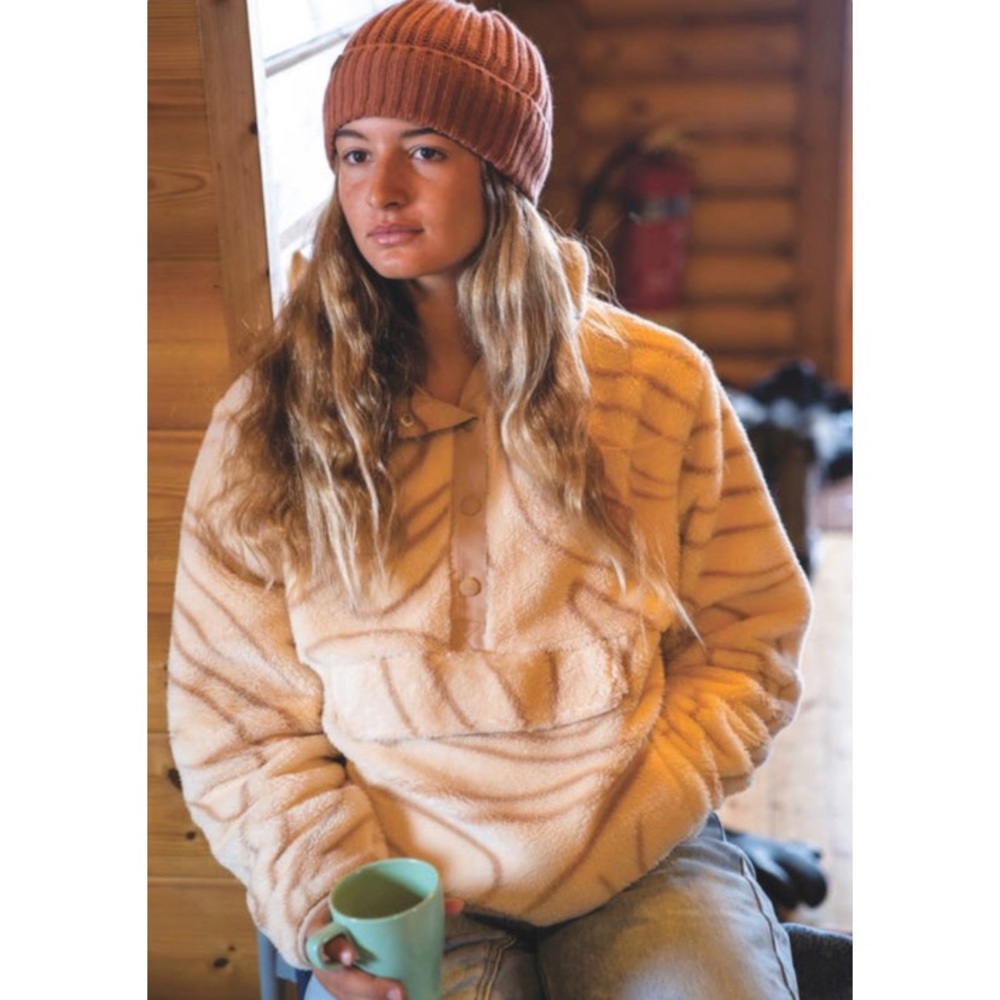 ☀️BILLABONG | fleece pullover (l/xl)